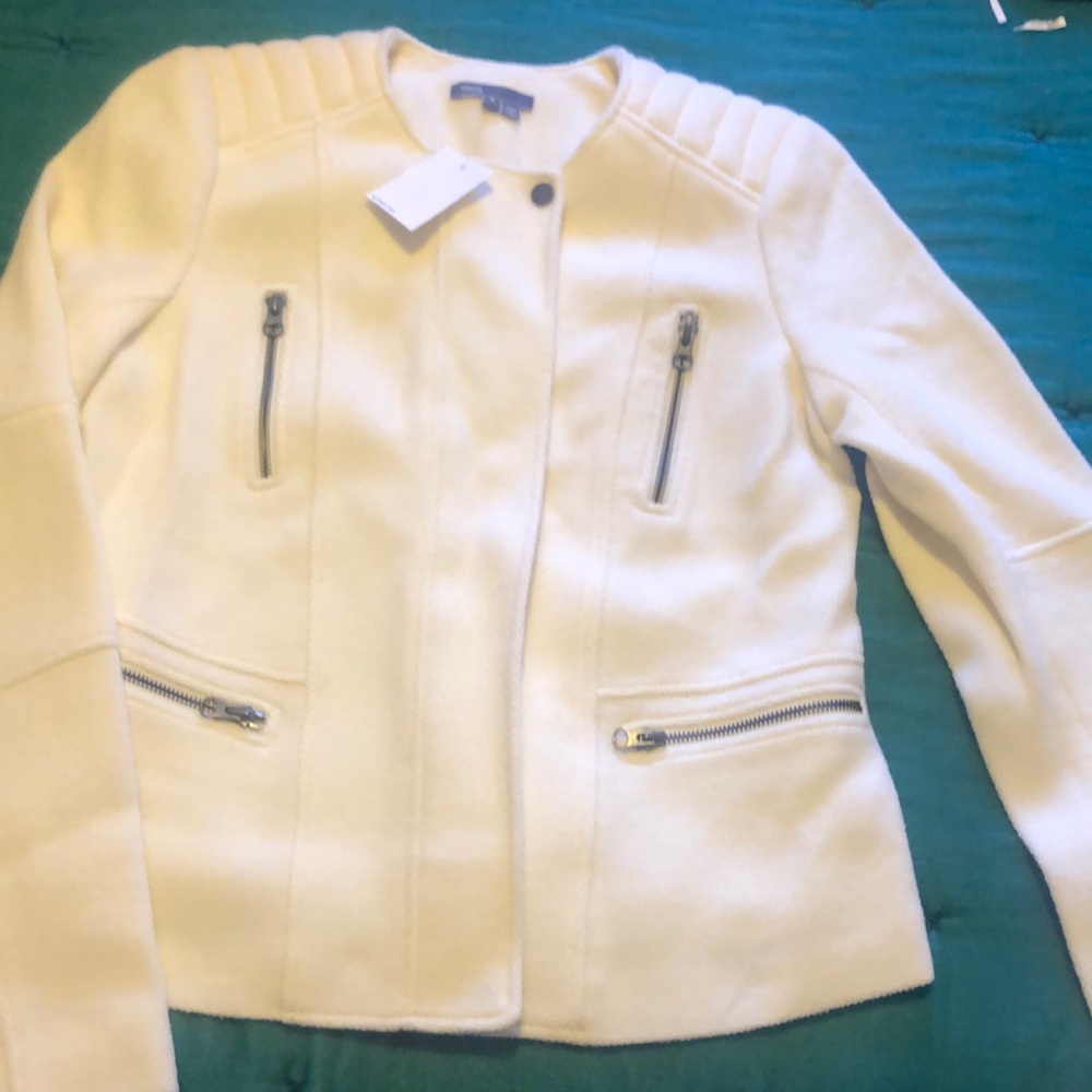 Vince Wool Moto Jacket